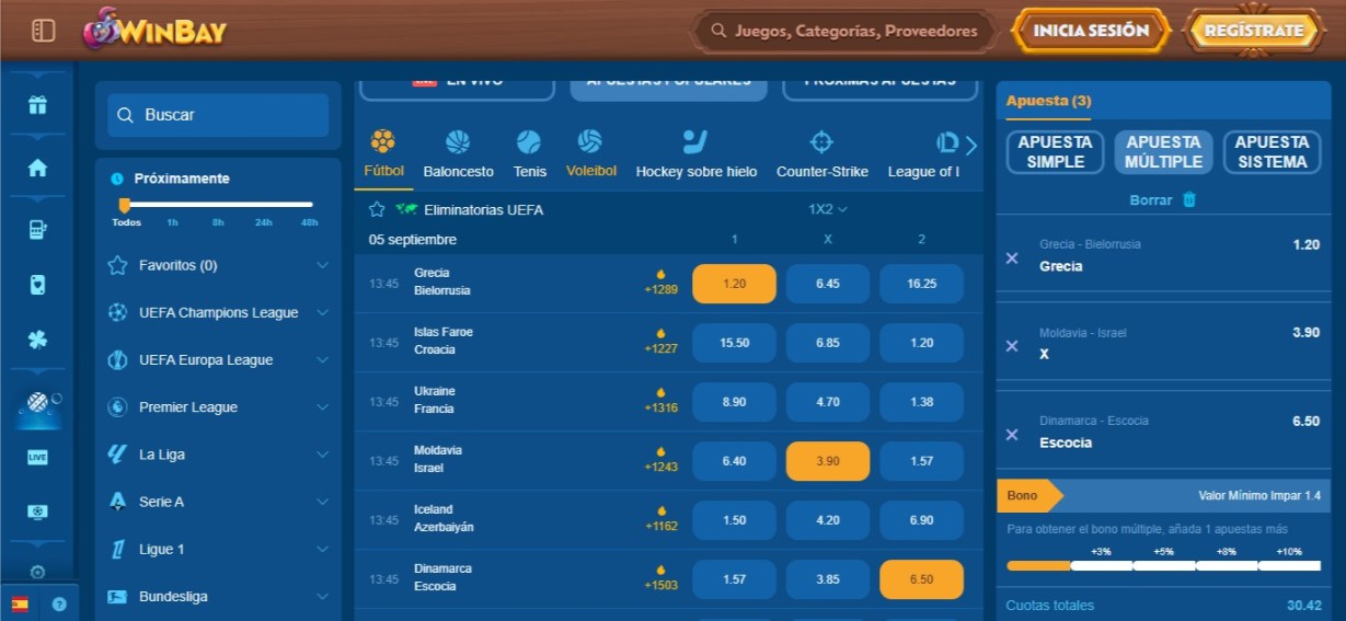 Casa de apuestas Winbay